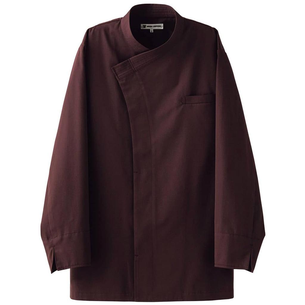 Seven Uniform EA3079-2 Пальто/Длинный рукав, Бордовый, Размер L