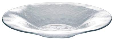 Стеклянная тарелка-миска Toyo Sasaki Glass Orbit 46163 270, Круглая, Большая, Япония, Тарелка, Блюдо, Посуда,