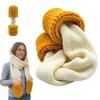Warm Cheese Stick Scarf Cute Long Neck Scarves Children Gift Thermal Neck Warmer  Foodies Gift