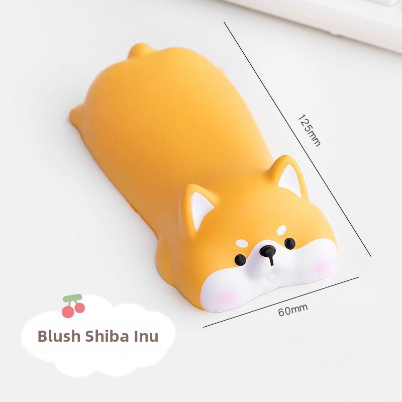 Милая мультяшная подушка для поддержки запястья мыши и клавиатуры для офиса