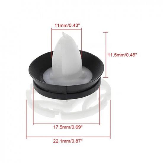 20Pcs Door Trim Panel Mounting Clips For Renault Clio Peugeot 3008 Citroen C3 C4