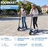 Детский электросамокат TODIMART: Мотор 150 Вт + 3 скорости + Bluetooth-динамик + Цветные светодиодные огни – Катайтесь под музыку и в стиле!