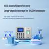 Deli Fingerprint Time Attendance Machine CN plug (adapter included)