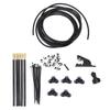 Drip Irrigation Kit Automatic Irrigation System Patio Misting Plant Watering System with 5m Tubing