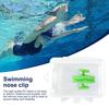 Зажим для носа для плавания Мягкие силиконовые зажимы для носа Предотвращают попадание воды Защита носа для водных видов спорта