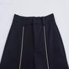 Fashion Style 2024 Autumn New Female Stylish All-Match Ornaments Zipper Ornament Straight-leg Casual Pants 8484683