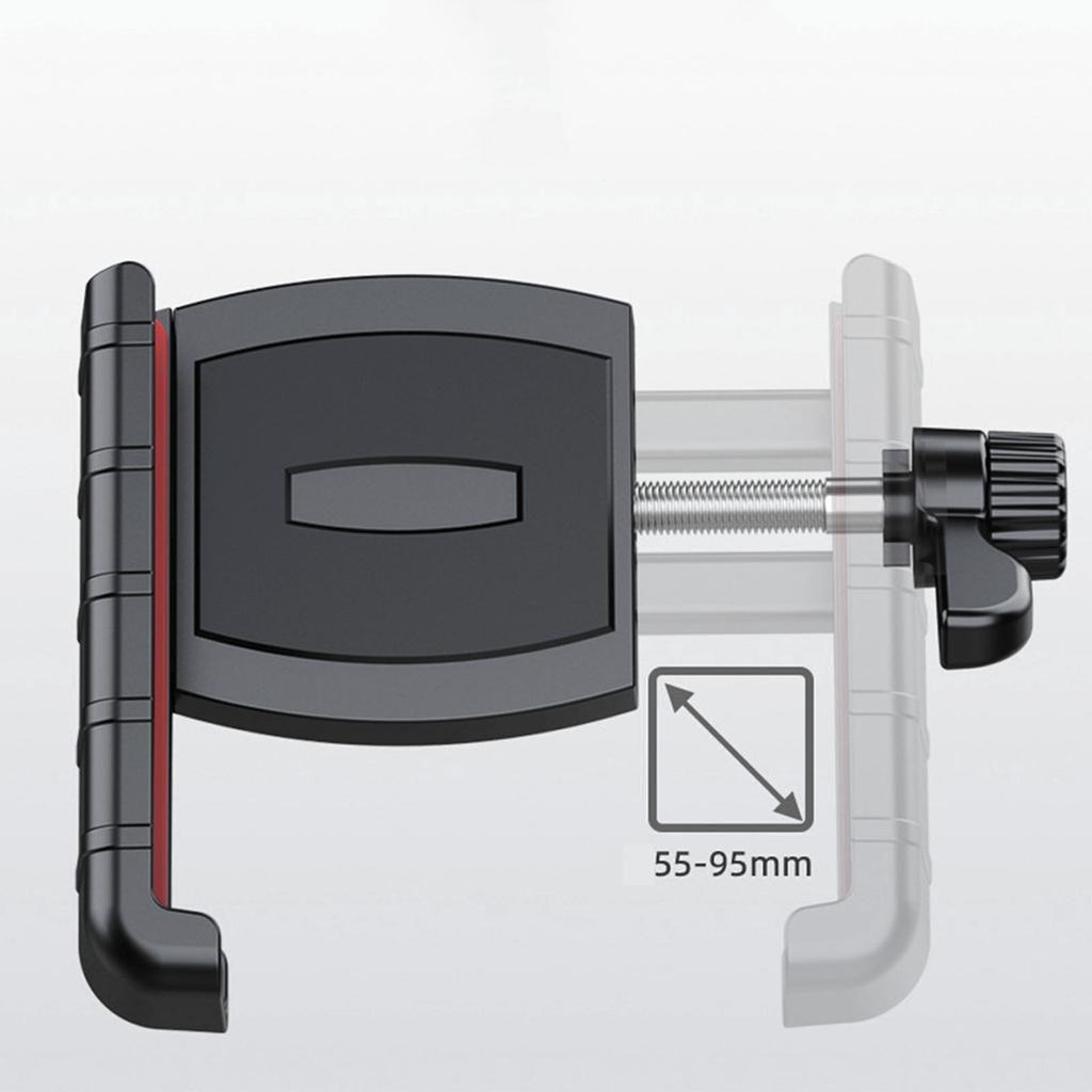 Golf Cart Phone Mount Holder 360 Degree Rotation Cycling Phone Mount for 9cm Wide Smartphones