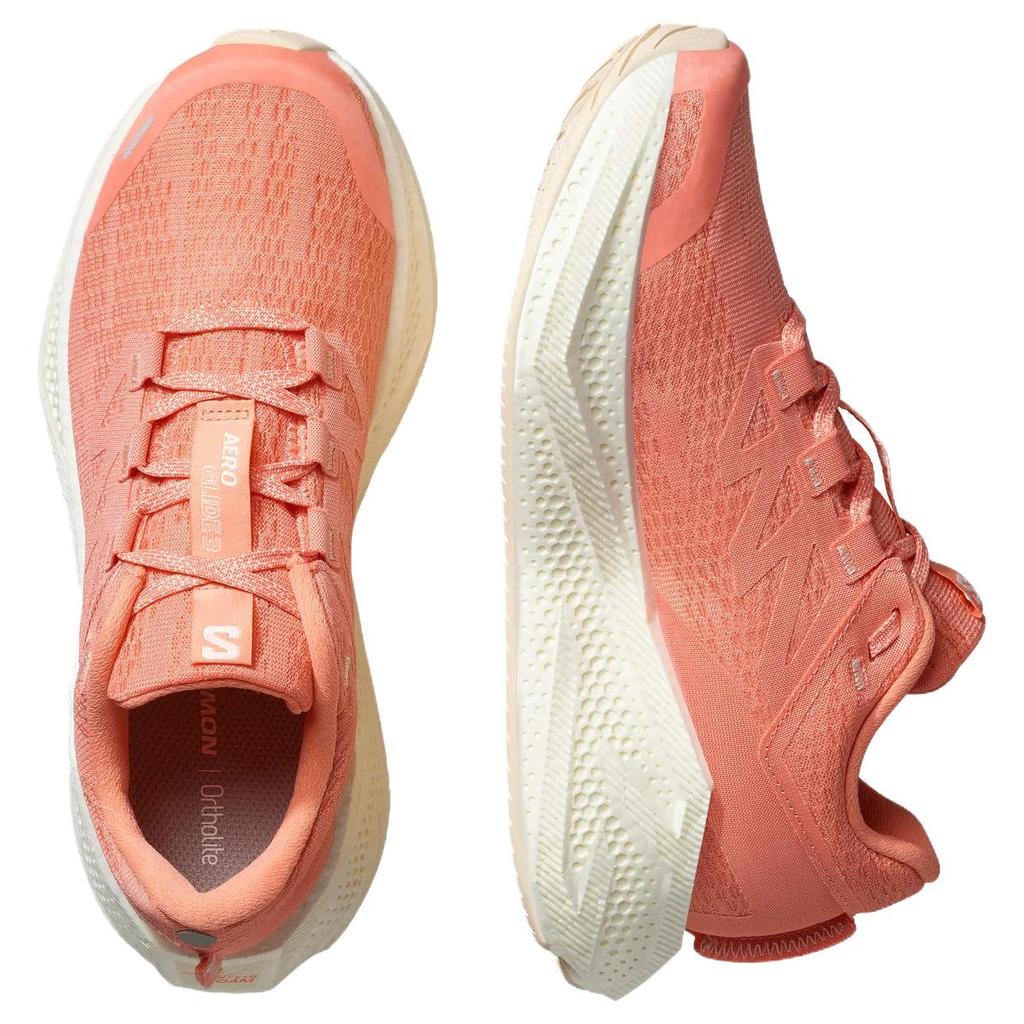 SALOMON Aeroglide 3 Легкие Удобные Амортизирующие Низкие Кроссовки Женские Кроссовки для Бега Розовые 478107