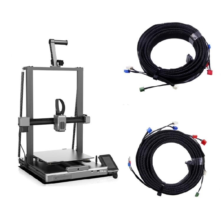 3D Printer Control Board Motherboard Mainboard Extruder Flexible Flat Ribbon Cable Assembly For X4 Plus 3D Printer