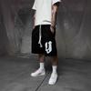 Европейский и американский уличный Y2K хип-хоп уличный повседневный шорты с широкими штанинами