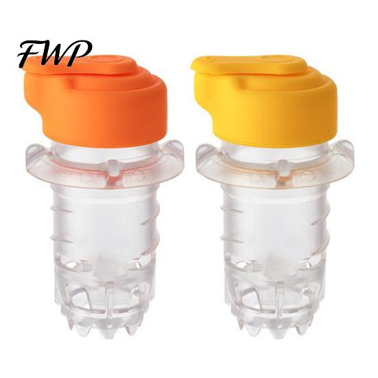 Kitchen Citrus Juicer 1/2Pcs Lemon Squeezer with Screw Top Lid Built-in Filter Multi-functional Hand Held Juice Tool Mini Manual Orange Lime