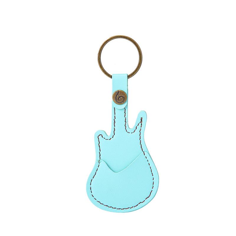 Picks Storage Pouch Portable Picks Holder Case Picks Organizer Leather For Bass Guitar Musicians Performance