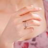 Cazador Minimalist Sea Wave Rings for Women Men Stainless Steel Finger Ring Jewelry Party Birthday Anniversary Gift Wholesale