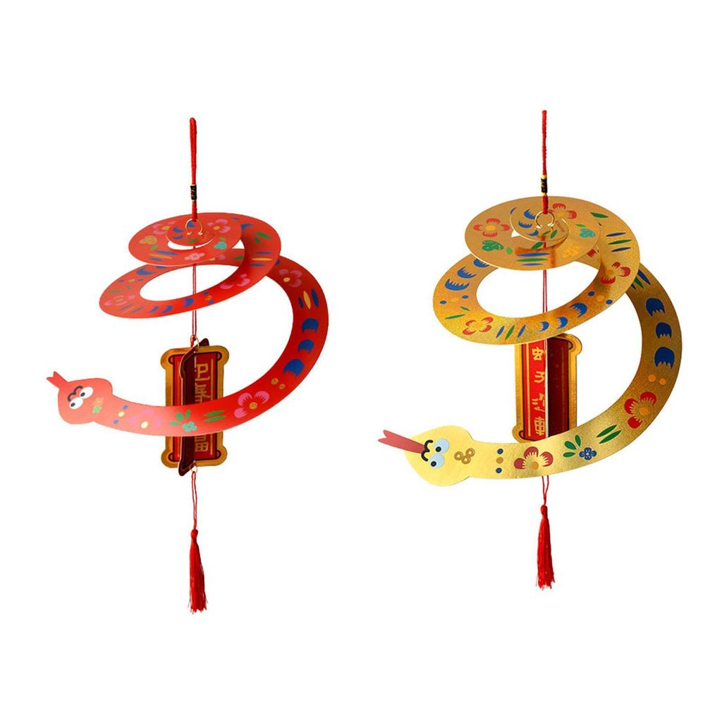 Chinese New Year Hanging Decoration Hanging Ornament Traditional Paper Pendant for Window Party Living Room