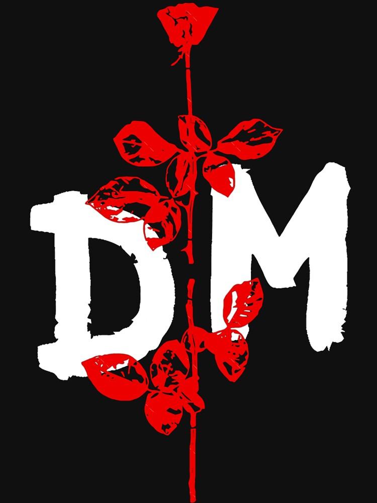 Depeche Mode Memento Mori Rose - Synth Pop Tribute Art Classic T-Shirt