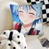 Music Anime Fuuka Pillow Case Fashion Square Pillowcase Bedroom Sofa Room Ins Decoration Leisure