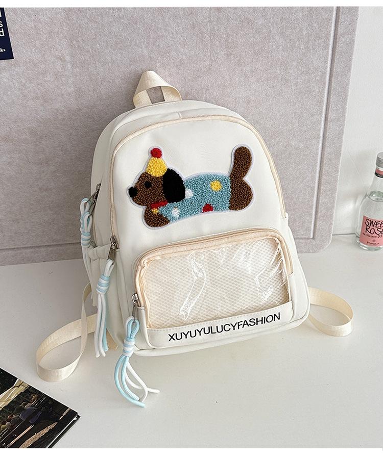 Школьный рюкзак Количество еды Японский Легкий рюкзак Повседневный Универсальный рюкзак Прозрачный Comic-Con Болевой рюкзак Студенческий рюкзак Millet