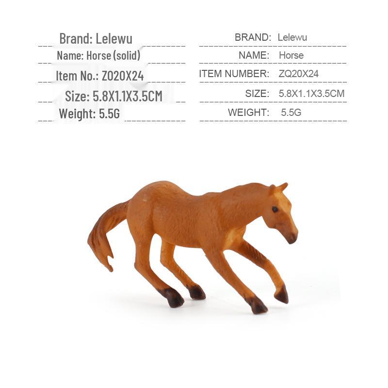 Набор миниатюрных моделей сельскохозяйственных животных для трансграничной торговли: Куры, Утки, Гуси, Коровы и другие