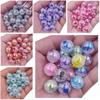 Necklace Bracelet For Jewelry Making 16mm/18mm/20mm Big Loose Beads Findings DIY Crafts 10Pcs Round Crack Pendant Supply