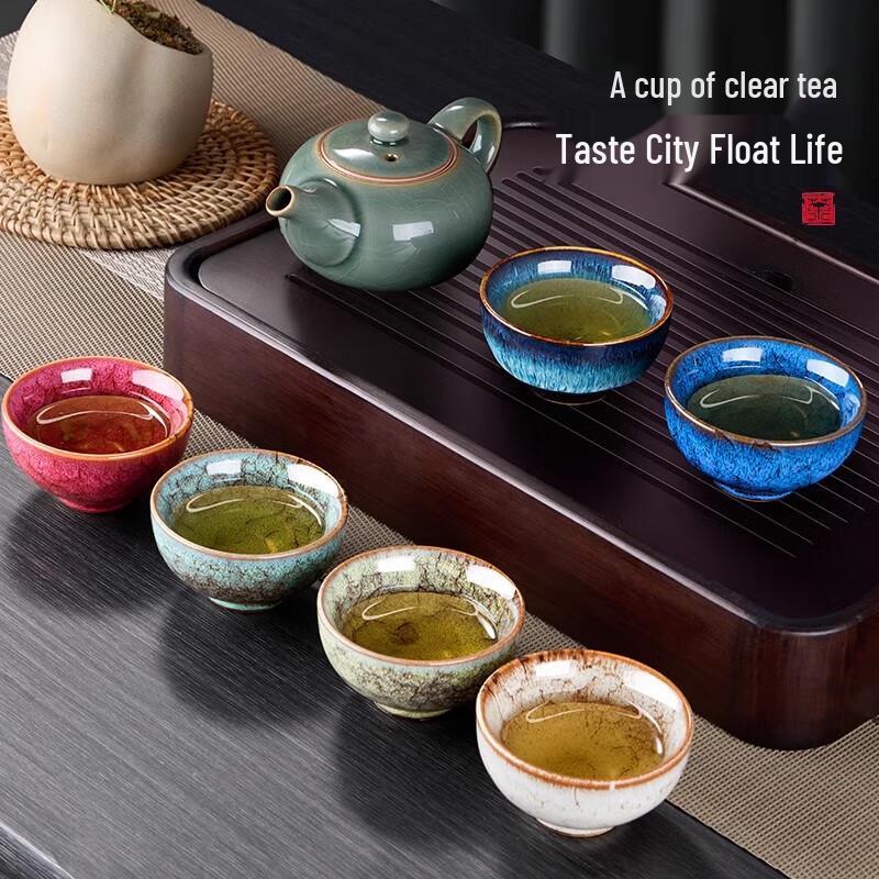 Набор керамических чашек «Цзяньчжань Пять Элементов»