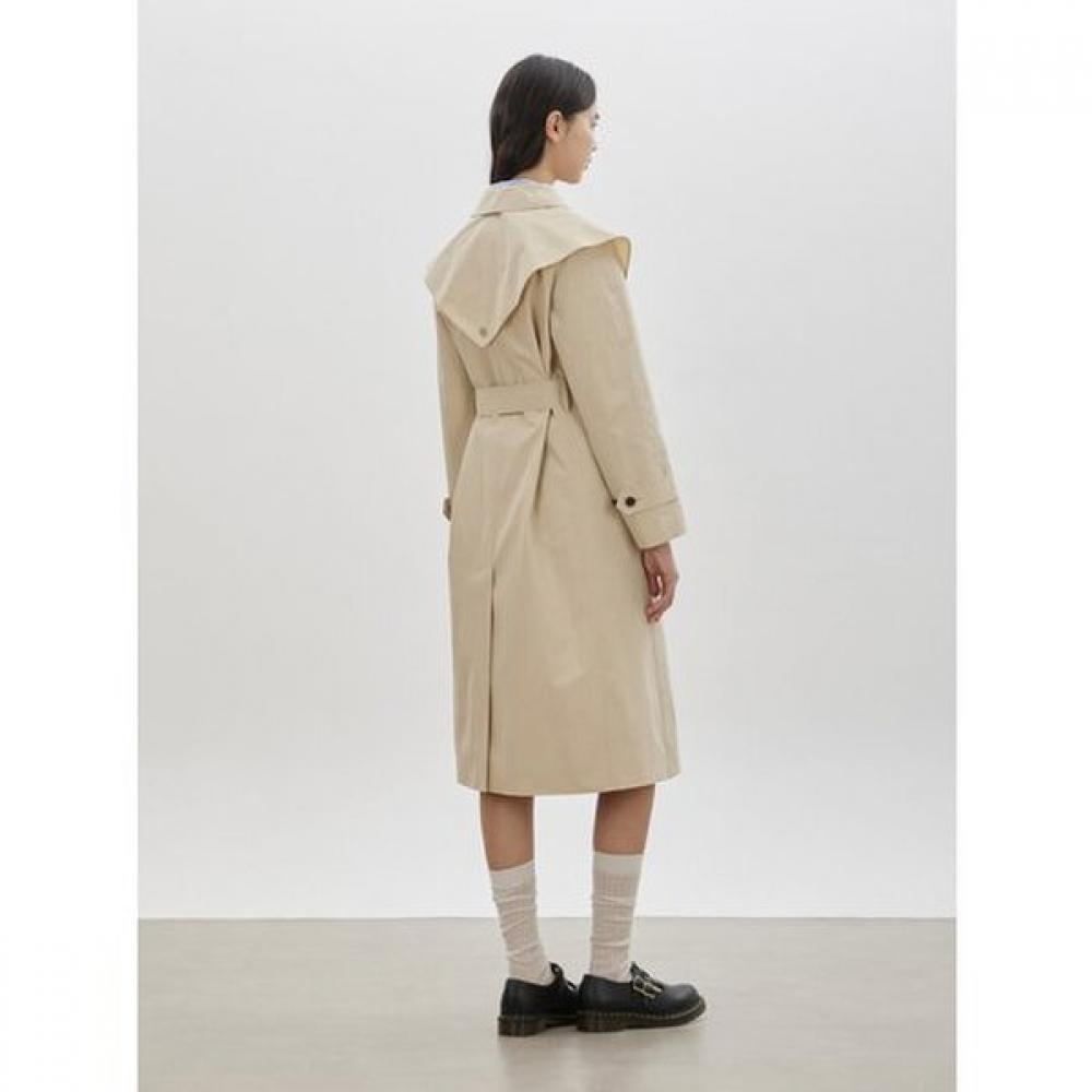 Cc Collect Scarf Set Single Long Trench Coat C261msi002