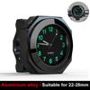 Motorcycle Clock Waterproof Aluminum Alloy Mount Quartz Clock Watch Luminous Clock For 22-28mm Handlebar Styling Car Accessories