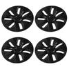 4 шт. 19-дюймовые колпаки на колесные диски, матово-черные, спортивный дизайн, замена для Tesla Model Y 2020–2022