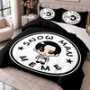 Meguro Ren 3Pcs Bedding Set Duvet Cover With Two Pillowcases For Bedroom Home Decoration
