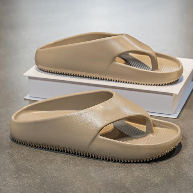 Шлепанцы мужские и женские домашние тапочки из ЭВА с угловатым носком шлепанцы