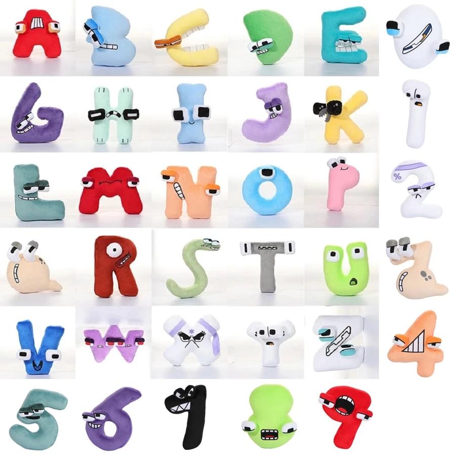 НОВЫЙ Плюшевый персонаж Alphabet Lore Кукла Каваи Мягкие игрушки Животные для Детей Рождественские Подарки