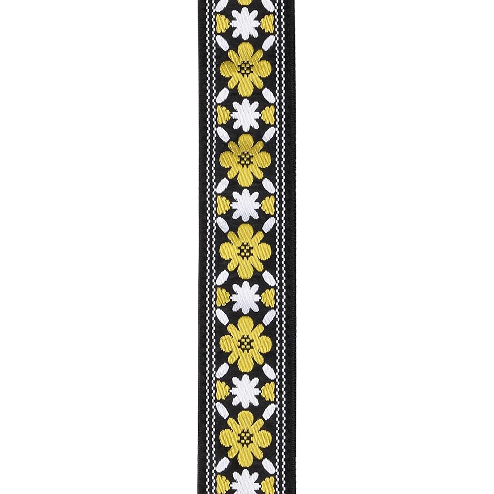 D'Addario John Lennon Collection Rooftop Jacquard Guitar Strap 50JL00 Adjustable Design Durable Material