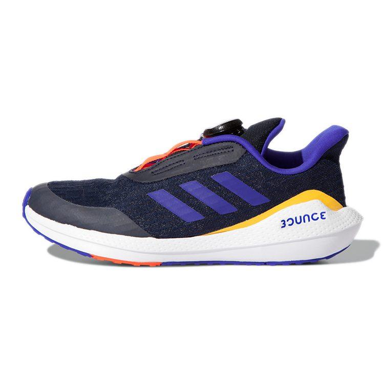 adidas EQ21 Беговые Удобные и Дышащие Износостойкие Низкие Детские Беговые Кроссовки Темно-Синие Детские FZ5420