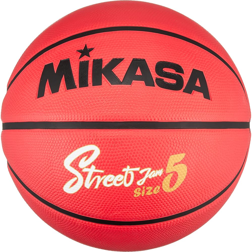 MIKASA Basketball Size 5 Rubber for Kids Recommended Pressure 0.49-0.63 kgf/cm² Sports Equipment