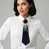 Geometric Bow Tie Choker Shirt Tie Clothing Decoration Long Necktie  Daily