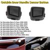 Крышка кнопки ручки входной двери без ключа, сменная сенсорная кнопка дверной ручки, резиновый чехол для Mercedes Benz S-Class