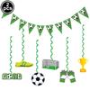 Football Luminous Tattoos For Kids Soccer Ball Temporary Tattoo Sticker Glow In The Dark Tattoo Football Birthday Party Supplies
