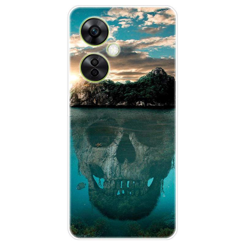 Для OnePlus Nord CE 3 CE3 Lite чехол Мягкая силиконовая задняя крышка Мультяшный чехол для телефона Модный