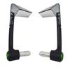 Motorcycle Handguard Handlebar Motorcycle Modification Parts Extension, Anti-Drop Protector, Guard, (Green)