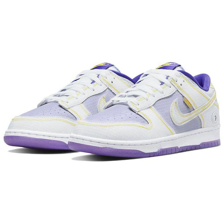 Union LA x Nike Dunk Low Passport Pack - Court Purple Унисекс Кроссовки Белые DJ9649-500