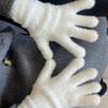 Модные зимние перчатки с пятью пальцами из норкового бархата, плюшевые теплые перчатки, защищающие от холода, женские перчатки для велоспорта на открытом воздухе, однотонные перчатки цвета вистити