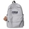 Schoolbag Hong Kong style ins tide brand backpack for men and women large capacity Japanese simple literary canvas student schoolbag trend backpack