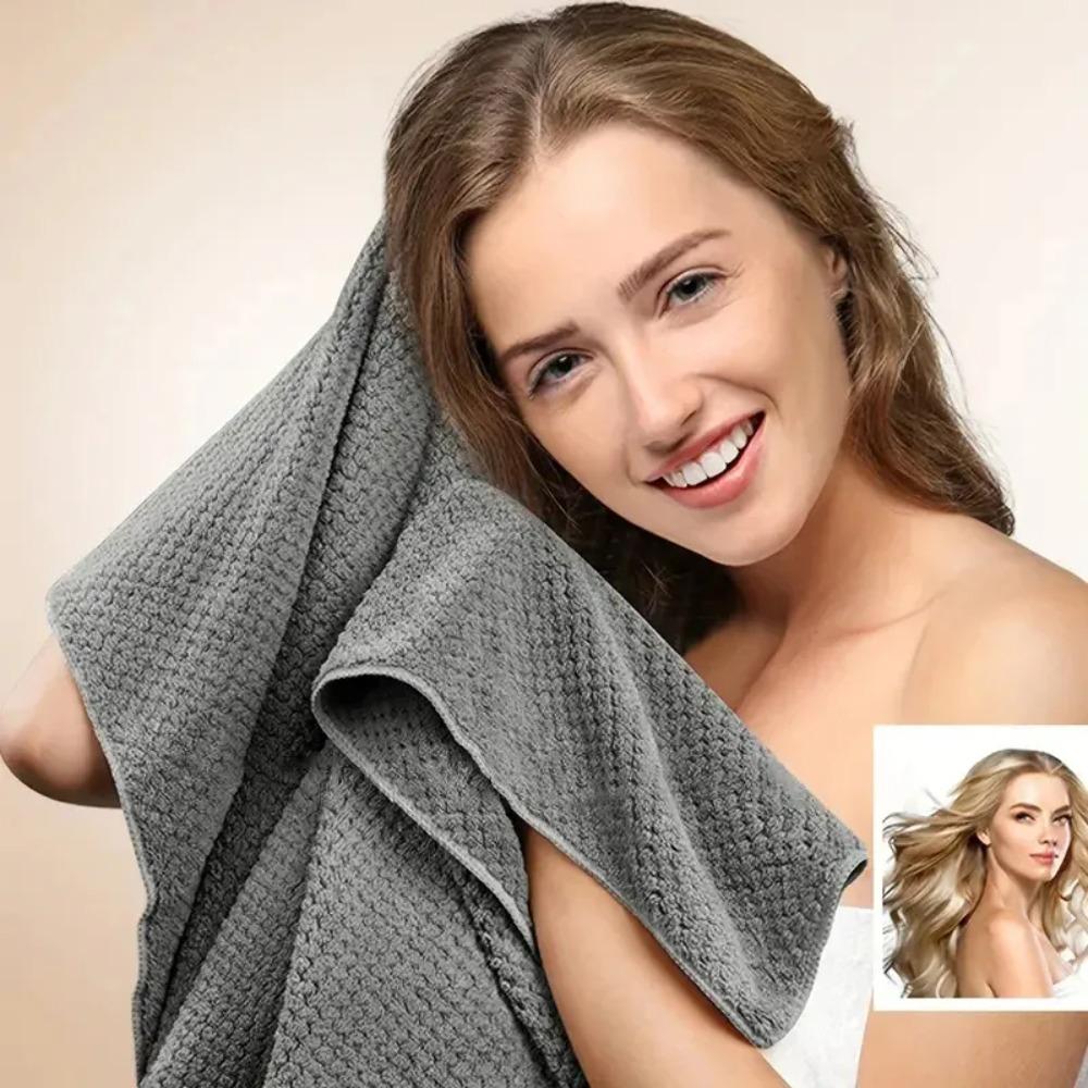 Сверхвпитывающий extra large микрофибровый тюрбан-полотенце для волос, быстросохнущий, с эластичной лентой, мягкий тюрбан-полотенце