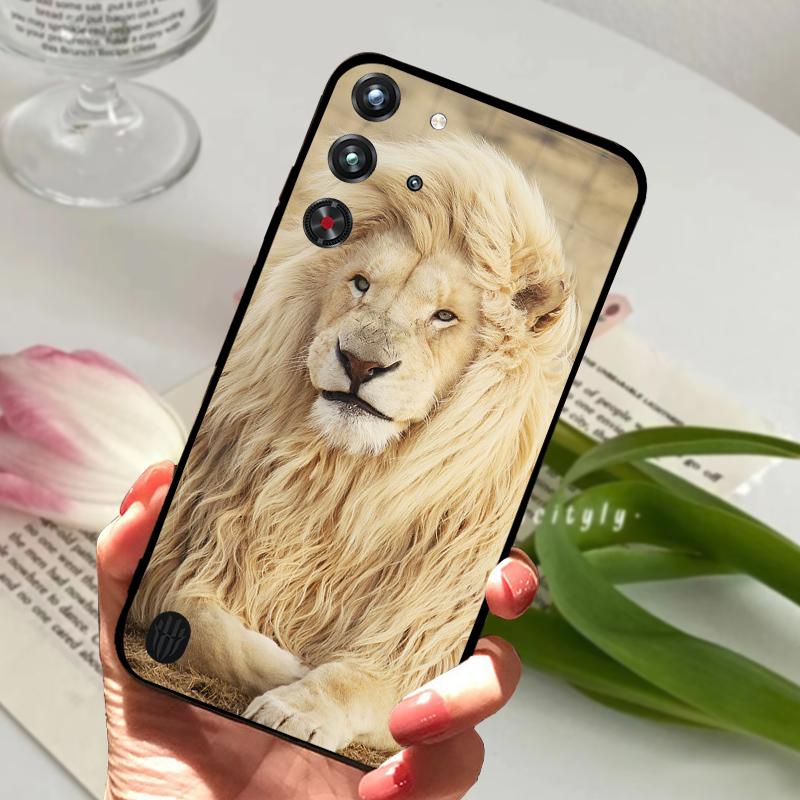 Стильный роскошный чехол для Nubia Red Magic 10 Pro, мягкий силиконовый TPU чехол для телефона ZTE nubia REDMAGIC 10 Pro+ 10 Pro Plus Fundas