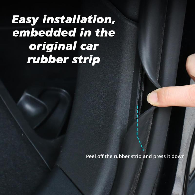 For Tesla New Model Y LAUNCH 2025 Trunk Threshold Strip TPE  Anti Scratch Protection Lid
