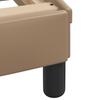 Viana  Bed Frame without Mattress Cappuccino Brown 180 x 200 cm Faux Leather