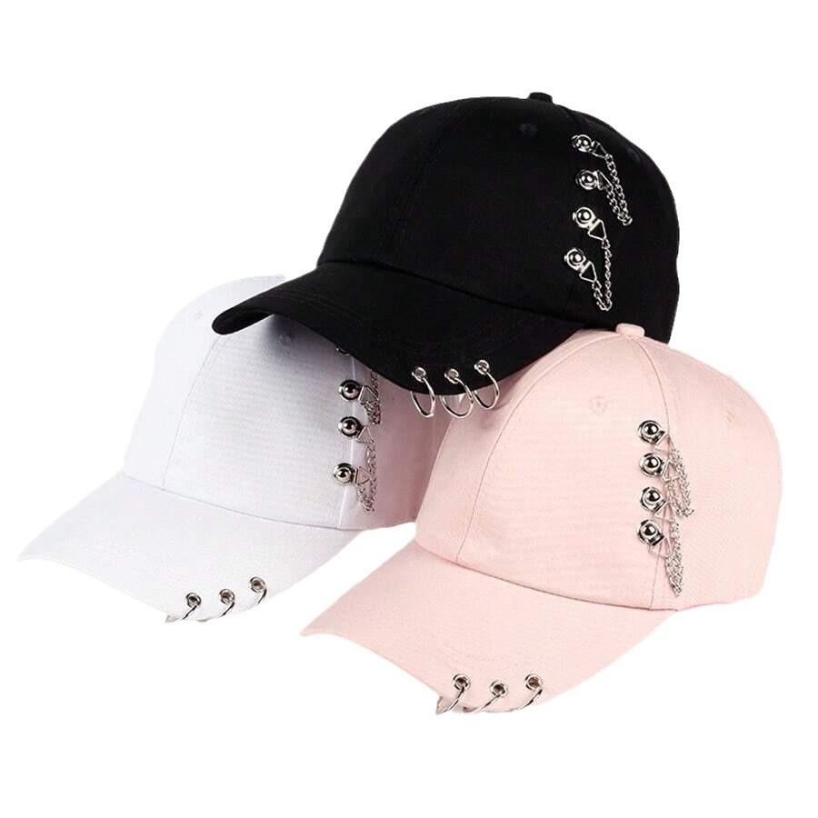 Хип-хоп Тракеры Козырьки Женские Мужские Snapback Бейсболка Регулируемая Винтажная Железная Цепь Уличные Кепки Кепки Дропшиппинг