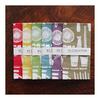 IKS Tenugui Japanese Towel, 100% Cotton, Unhemmed (Kitchen Purple)
