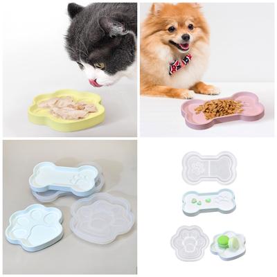 Креативная силиконовая форма в виде кошачьей лапки, силиконовые формы для эпоксидной смолы, форма для изготовления тарелок ручной работы для ремесленных изделий из смолы и домашнего декора, универсальное использование