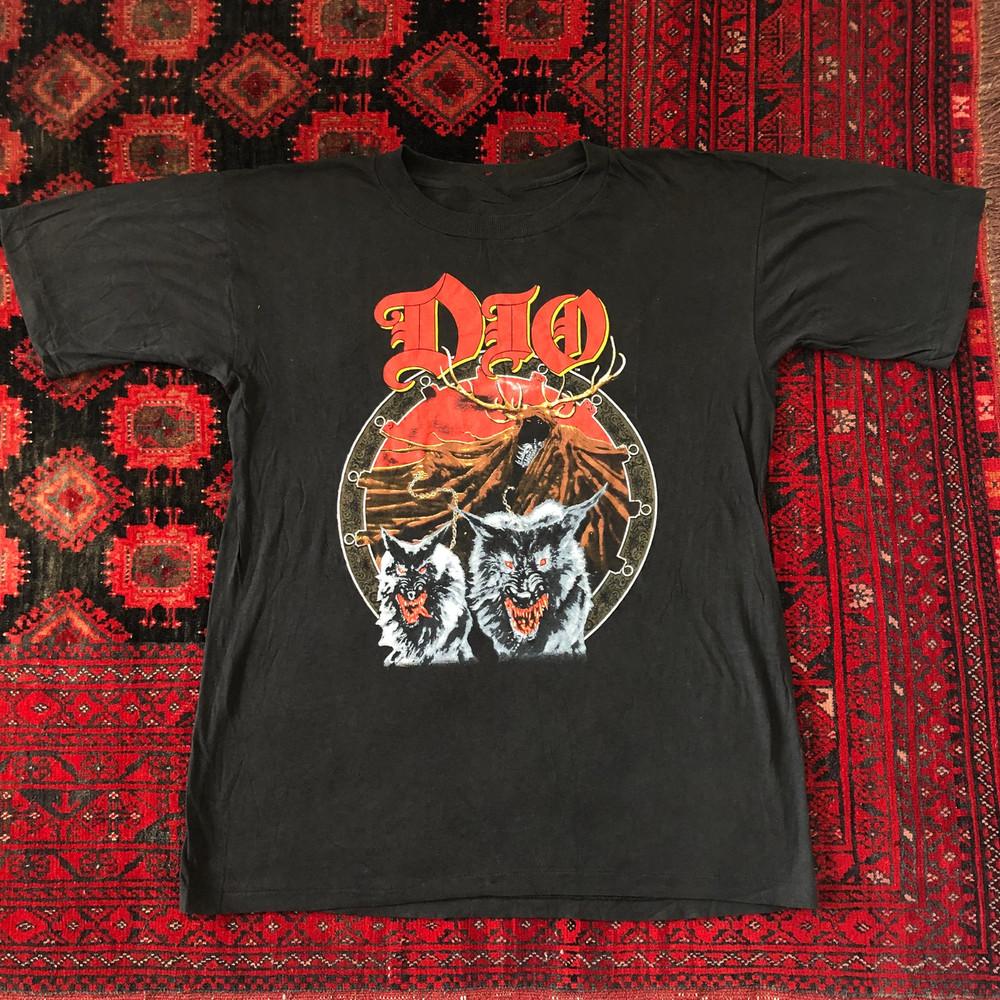 Collection Dio Ronnie James Tour 1990 Gift For Fan S to 5XL T-shirt Unisex T-Shirt