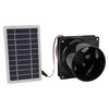 12V Ventilation Fan Round Duct Fan Solar Exhaust Fan